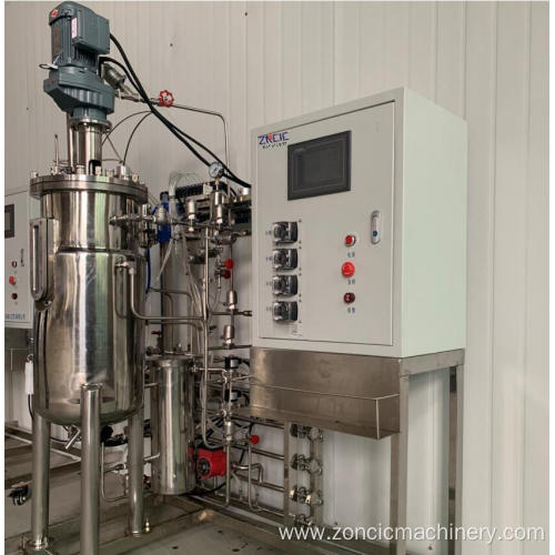 lab scale Stainless Steel Bioreactors for Plant and animal cells, Unicellular microbes.vaccine